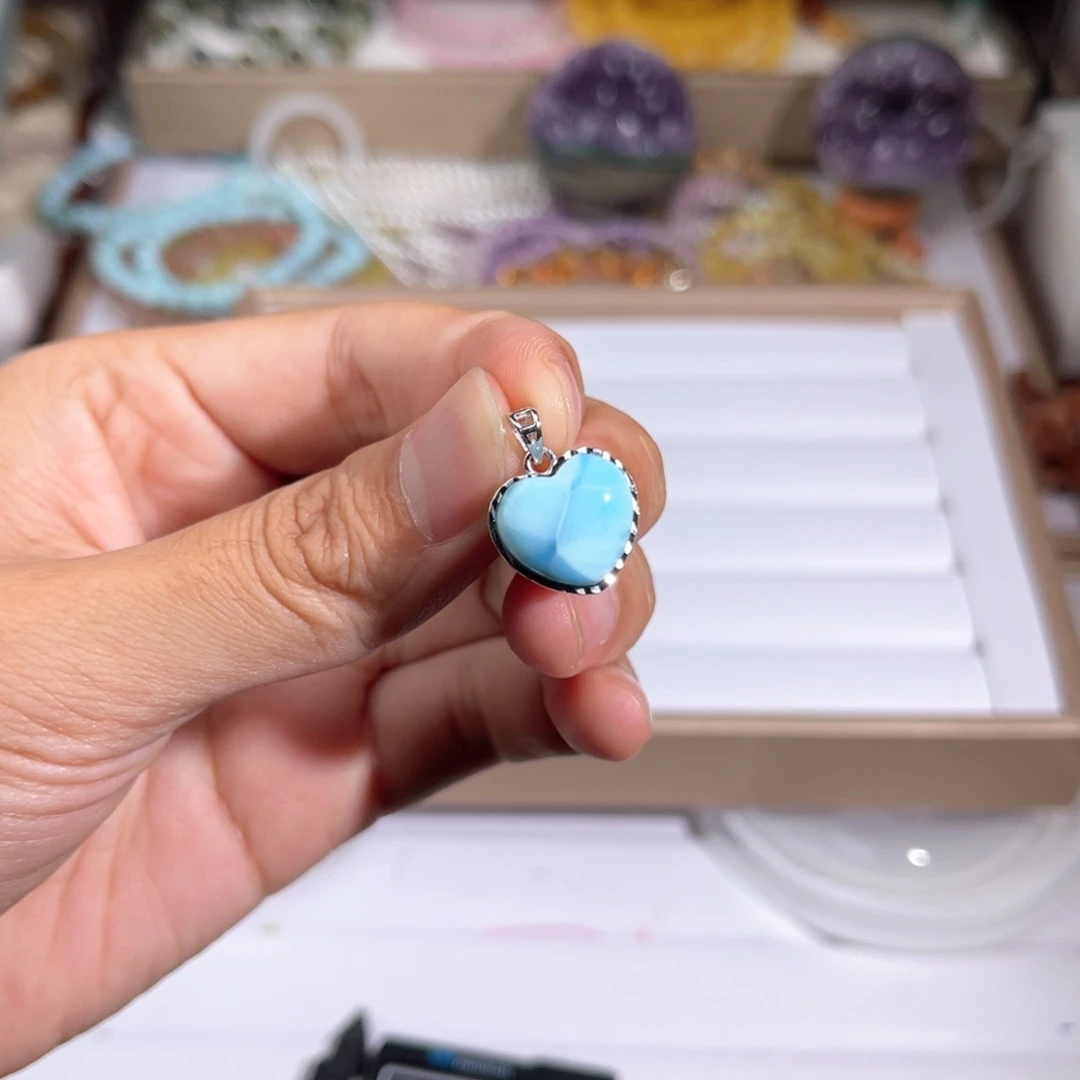 水晶手链未镶嵌海纹爱心018