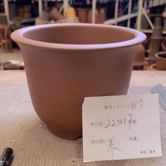紫砂花盆紫紫砂盆