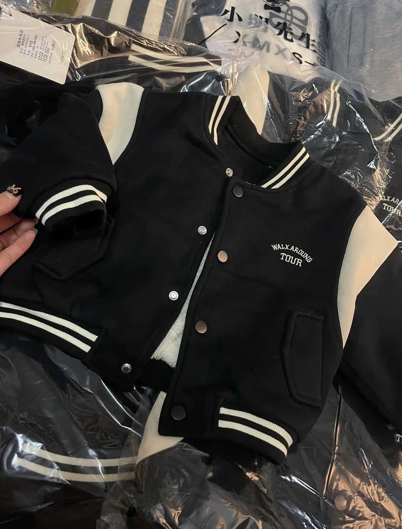 【清货特价】TOUR派克棒球服儿童外套加厚冬季加绒男童夹克