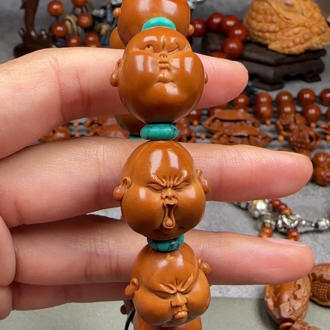 手串/手链橄榄核2.1尺寸铁盒百态手串
