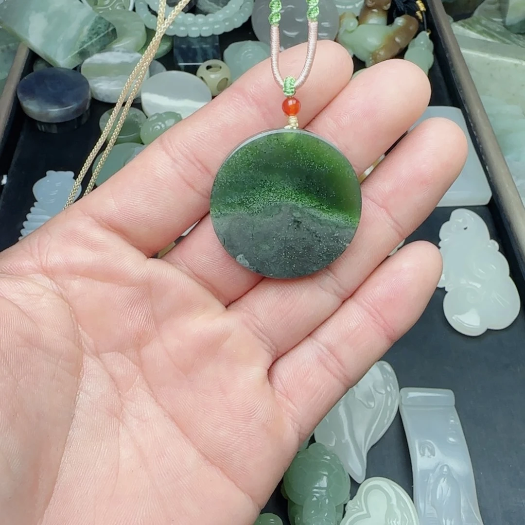 和田玉珠宝半成品未镶嵌