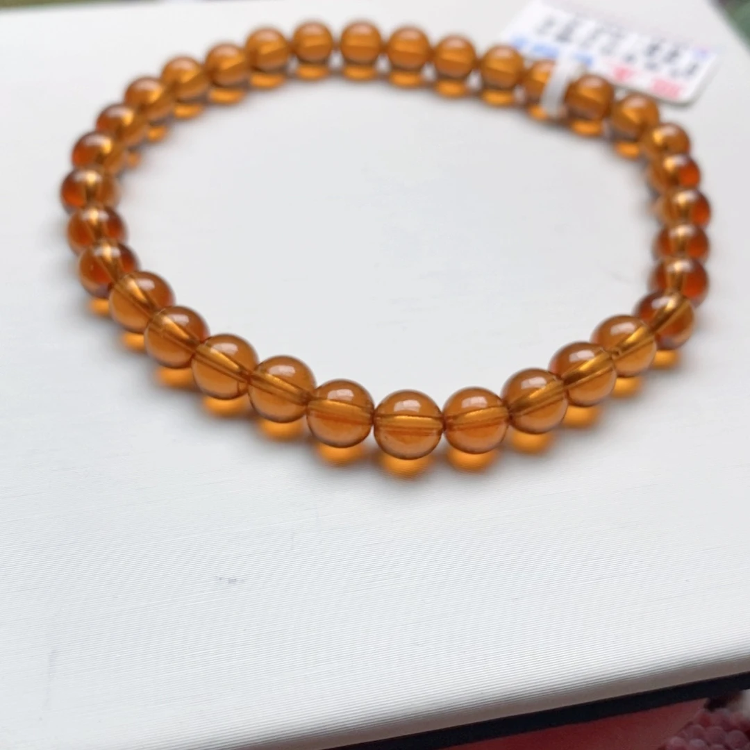 手链未镶嵌石榴石5.8mm天花板芬达石