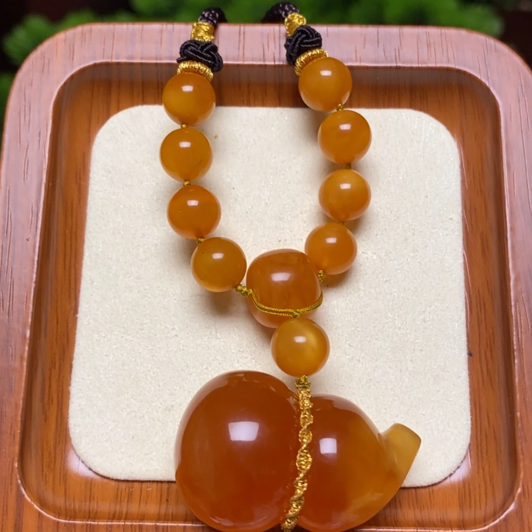 【闪购商品】蜜蜡颈饰未镶嵌项链