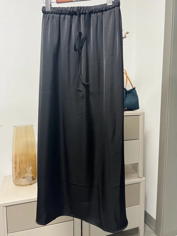 女士休闲醋酸裙690