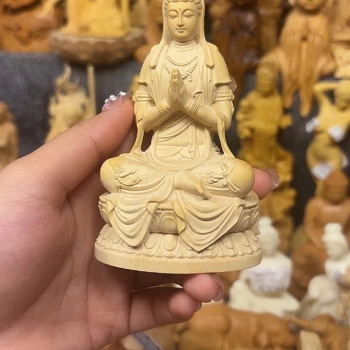 黄杨木黄杨木瑕疵观音