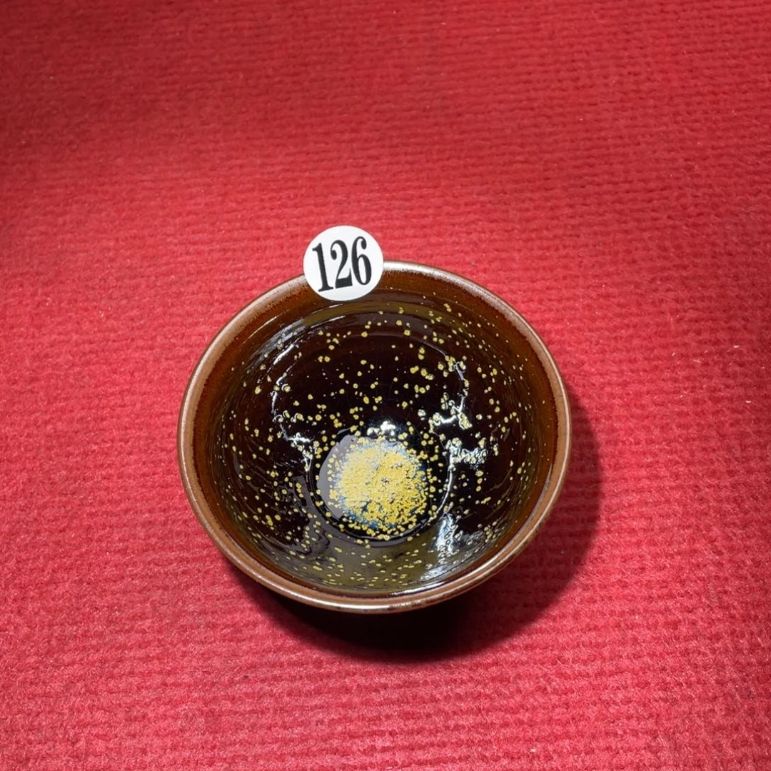 茶盏龙窑柴烧手工建盏