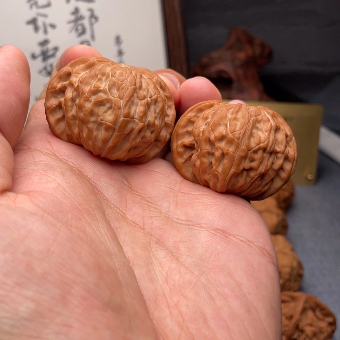 文玩核桃吊坠磨盘44