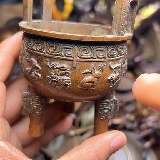 铜制文玩把玩物件