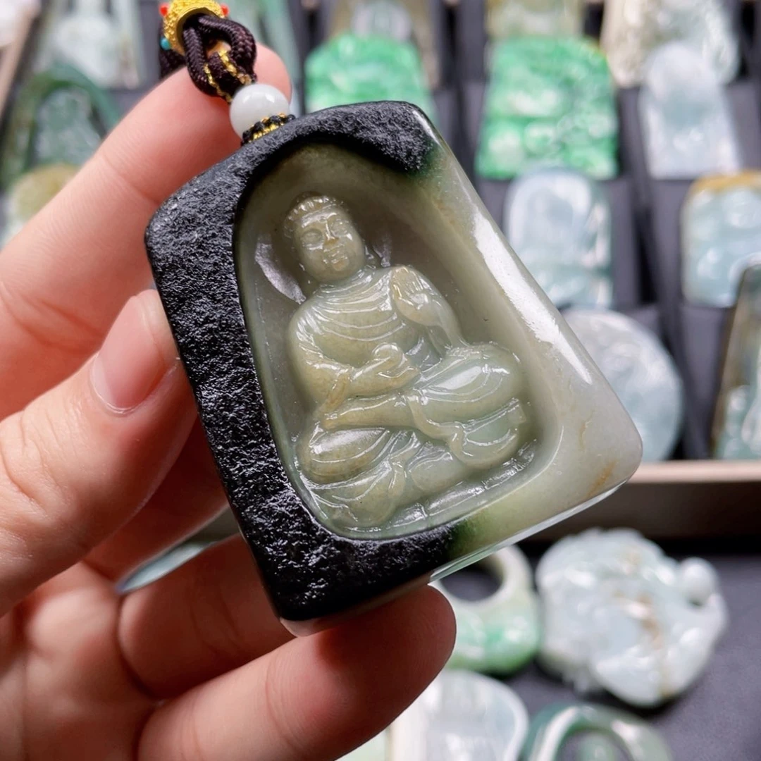 颈饰未镶嵌翡翠翡翠