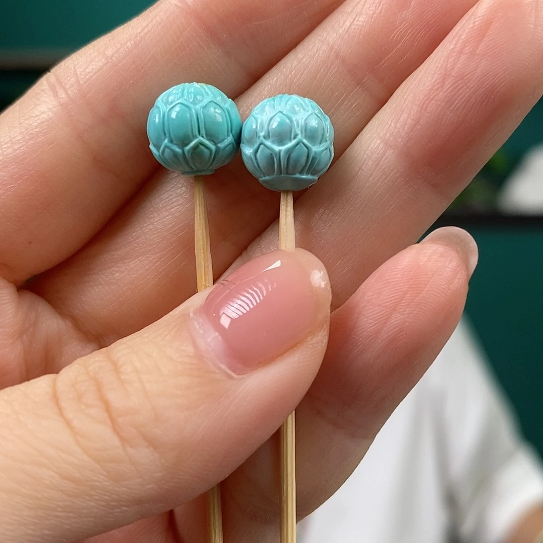 未镶嵌绿松石珠宝奇石