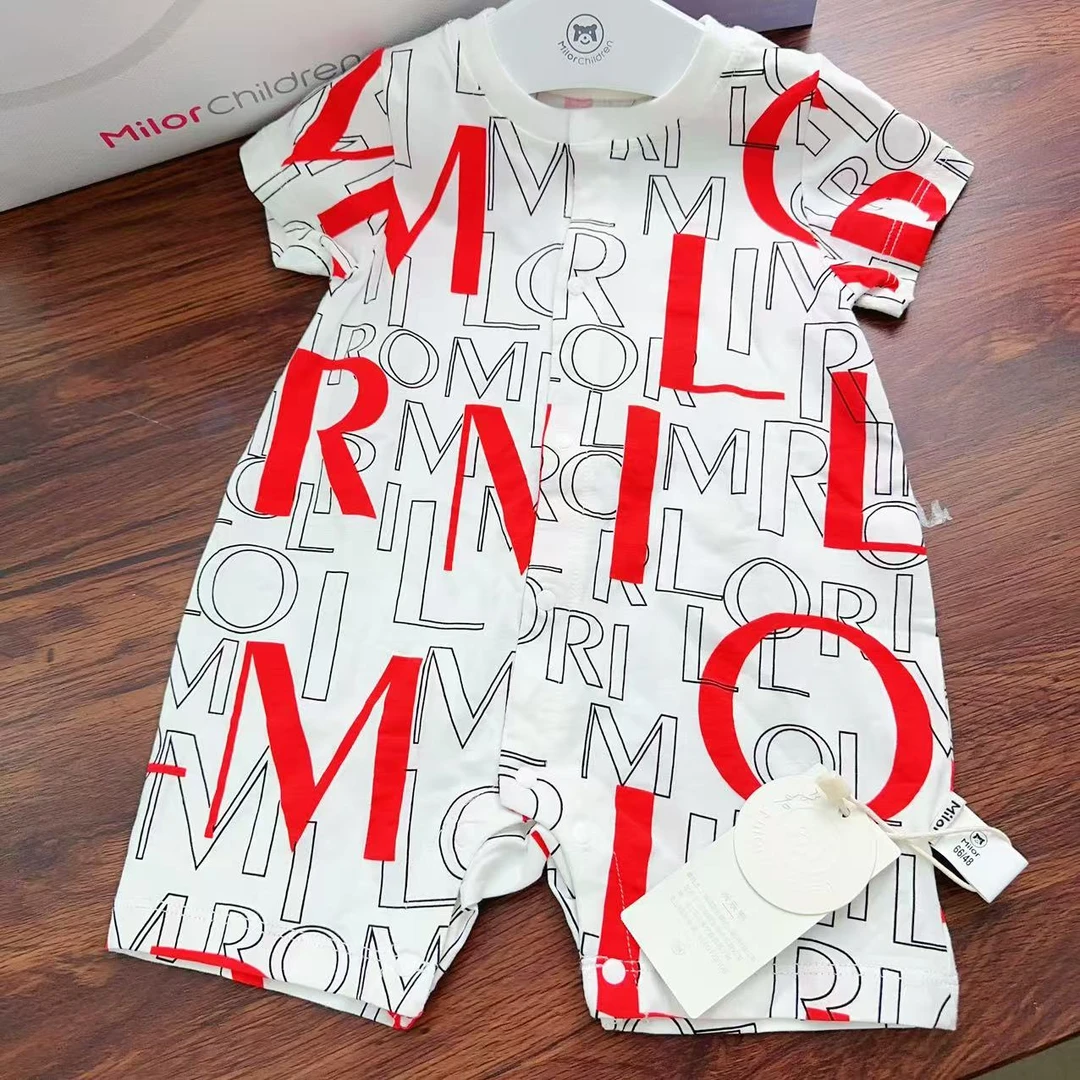 米le熊新款短袖哈衣4349