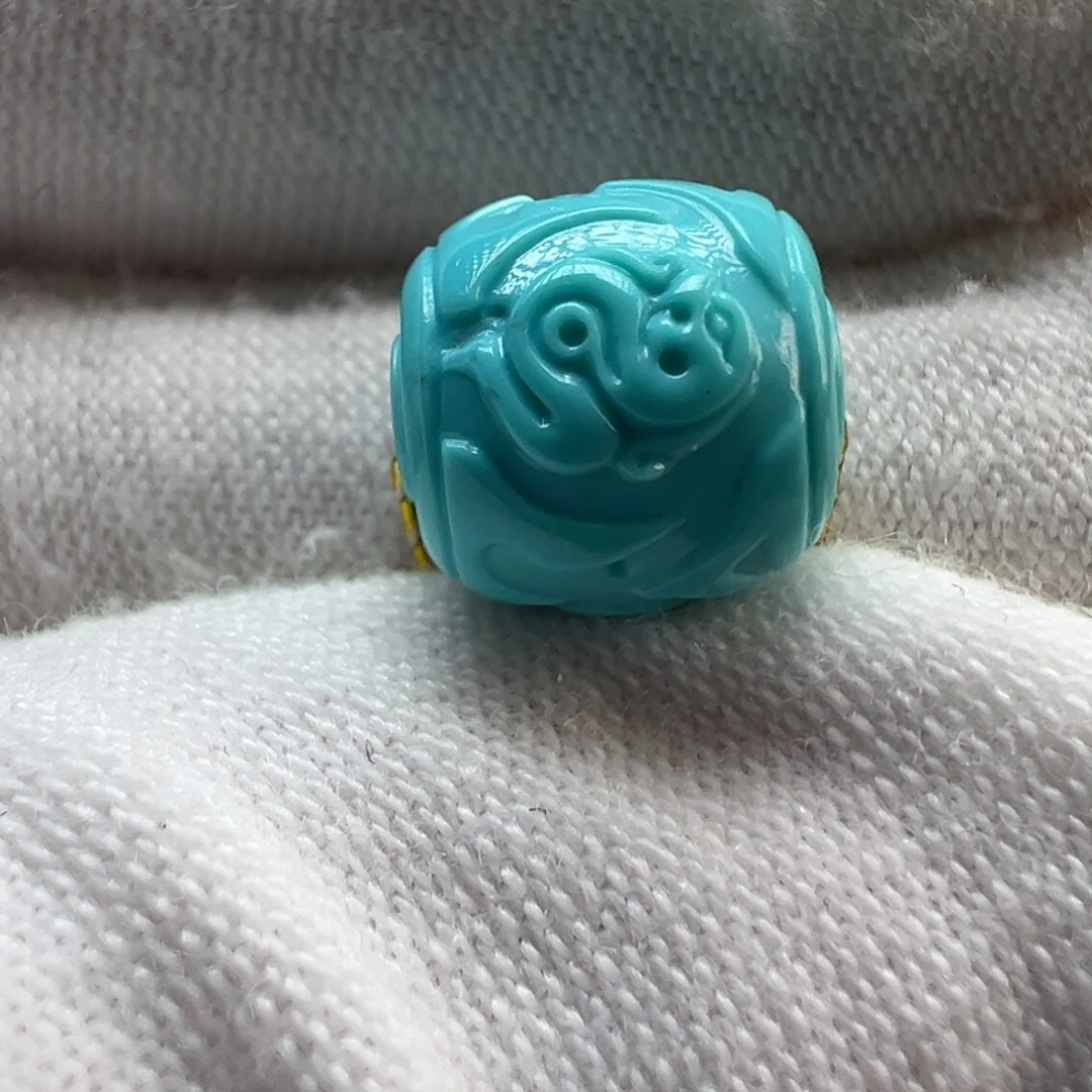 绿松石未镶嵌配饰9×9