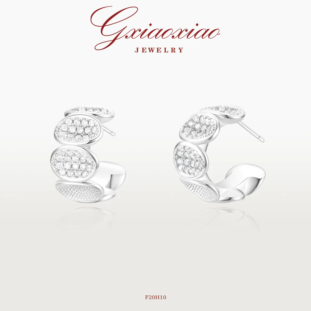 G XIAOXIAO 镀K金【散星】法式轻奢气质高级感耳环 F20H10