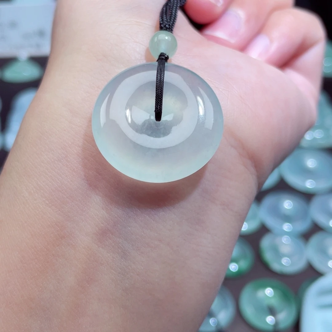 颈饰未镶嵌翡翠扣子