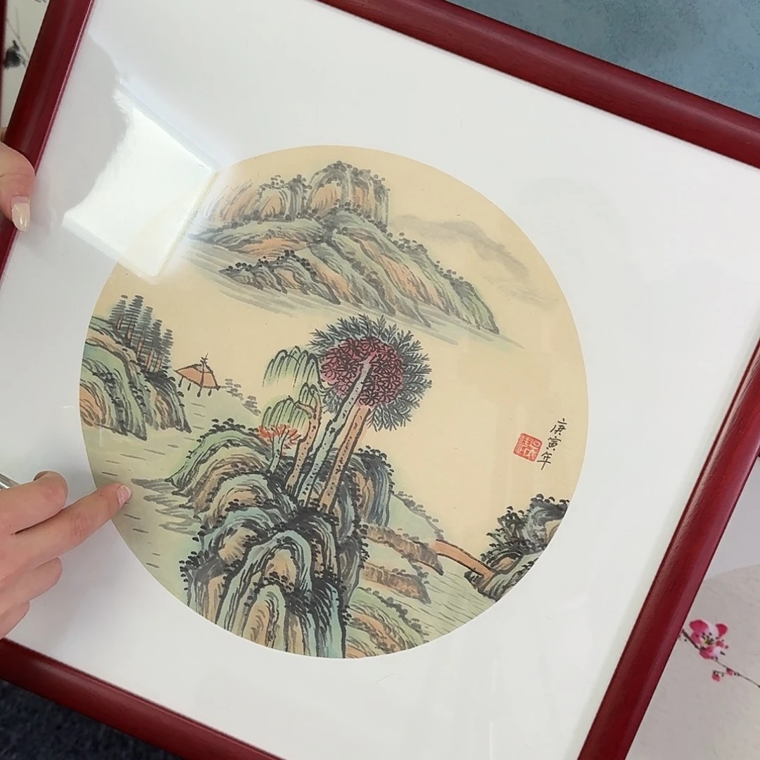 纯手绘国画作品作品