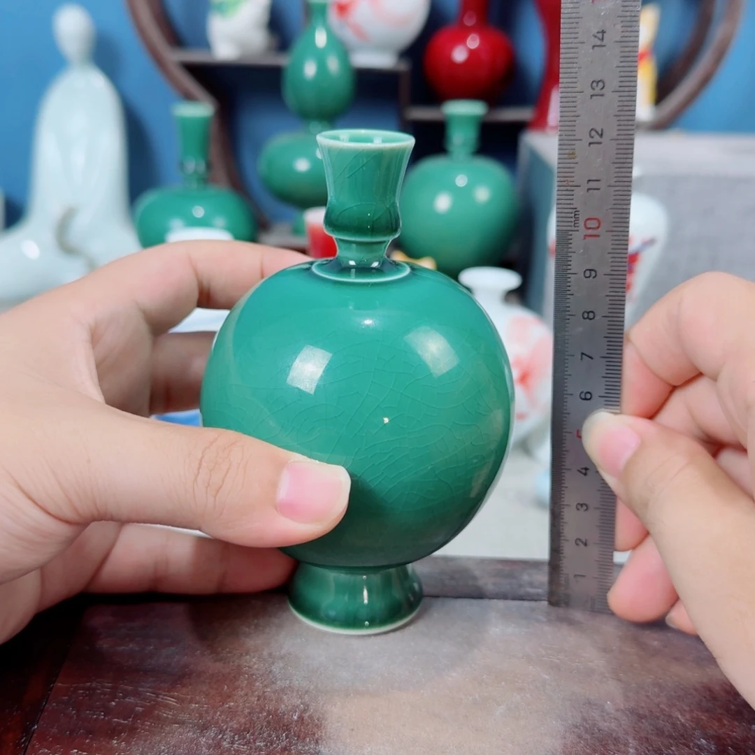 陶瓷手工小花器摆件