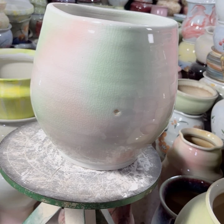 瓷片口17高22瑕景德镇陶瓷