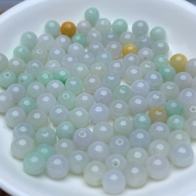 【闪购商品】翡翠手链未镶嵌卡7冰三彩30个
