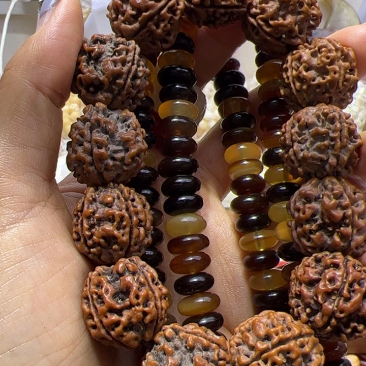 大果紫檀（缅甸花梨）10/108算盘尾巴脖挂mm