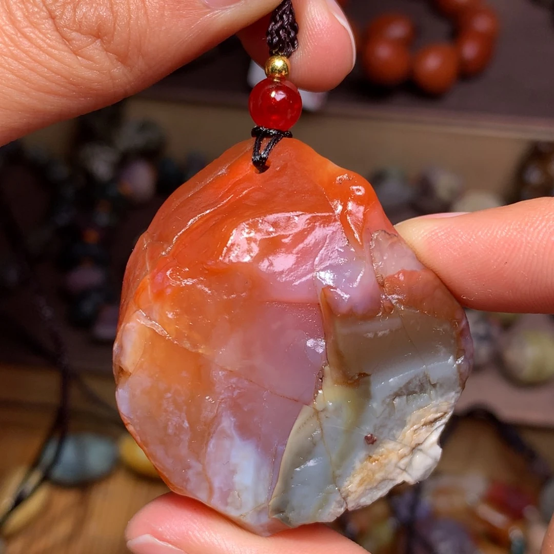 未镶嵌玛瑙/玉髓珠宝半成品