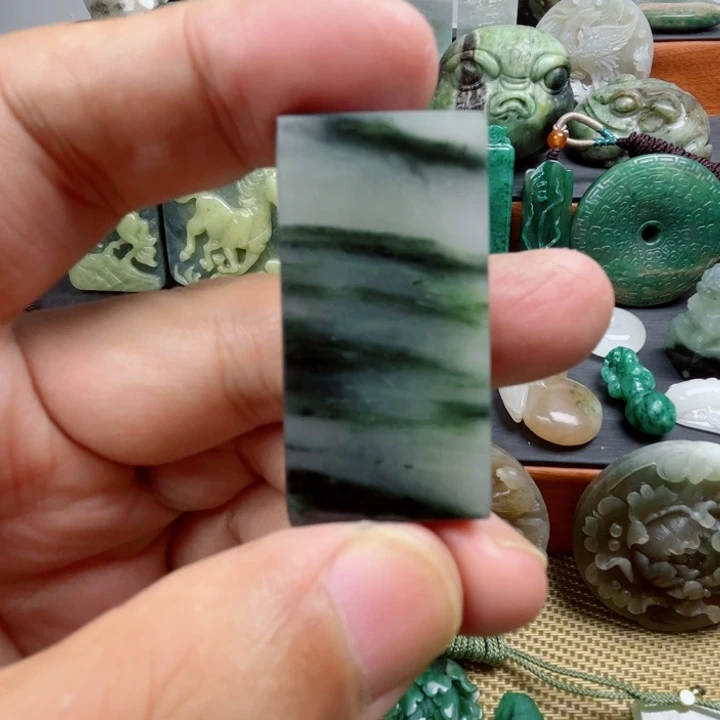 未镶嵌独山玉珠宝半成品