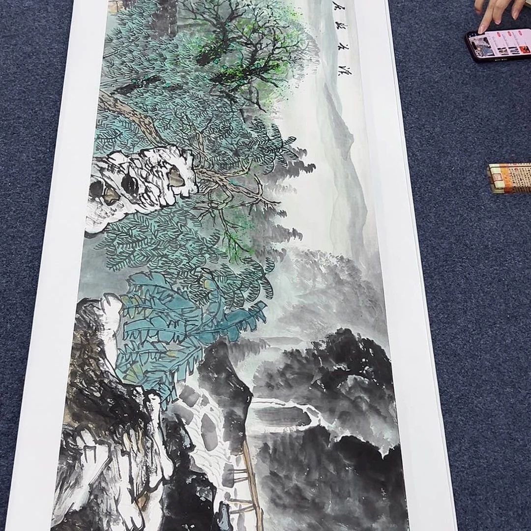 国画事事顺心如意万事如意万事