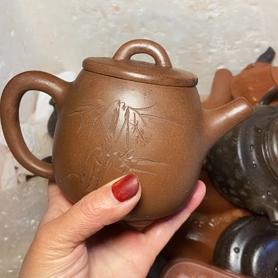 全手工制作宜兴紫砂壶