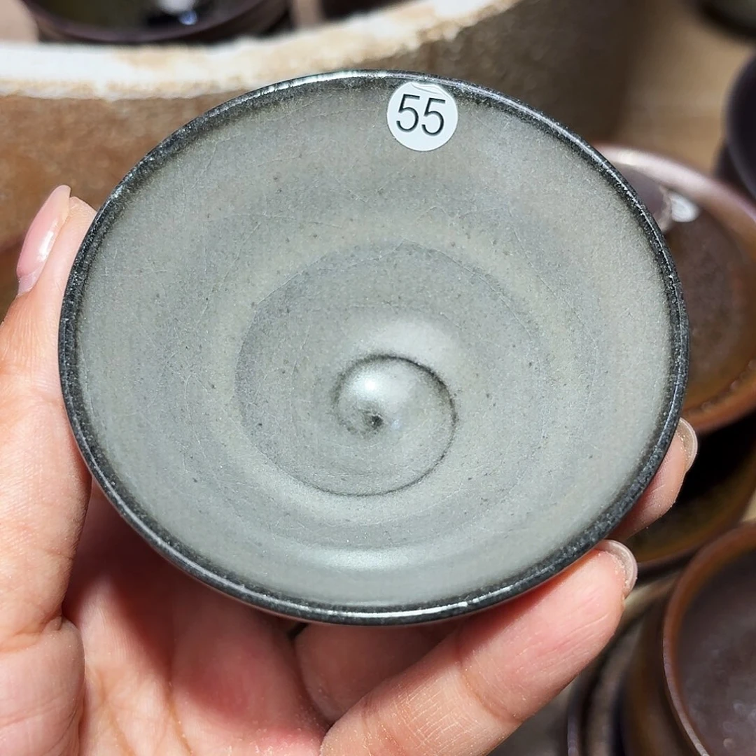 茶盏义兴龙窑建盏55微瑕