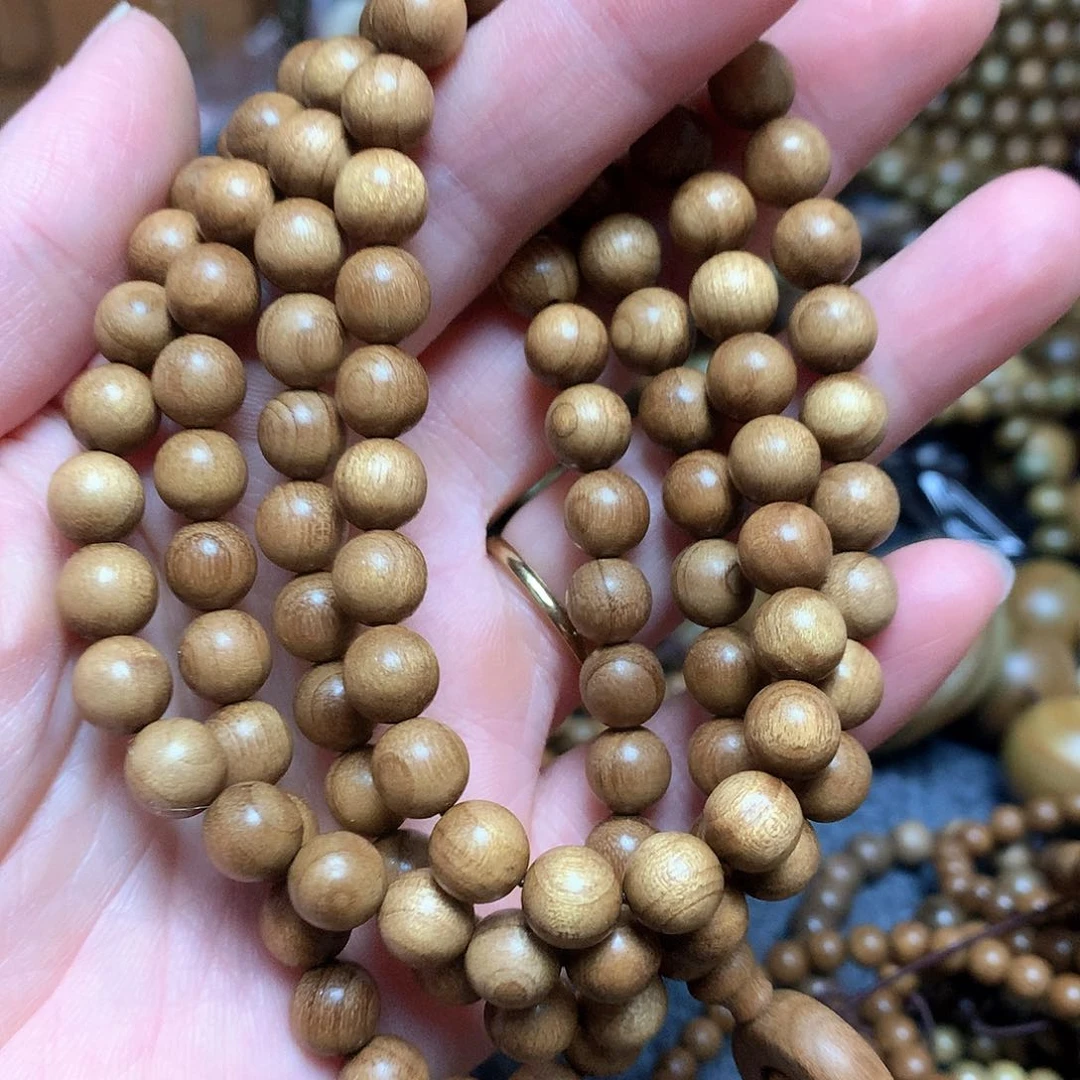 金丝楠手串/手链C****e手工打磨