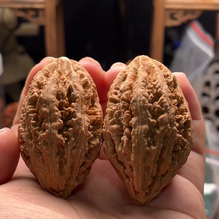 用***4把件文玩核桃楸大胖24