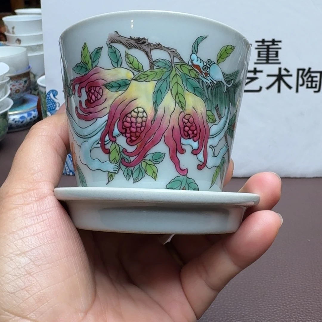 景德镇手工手绘展示