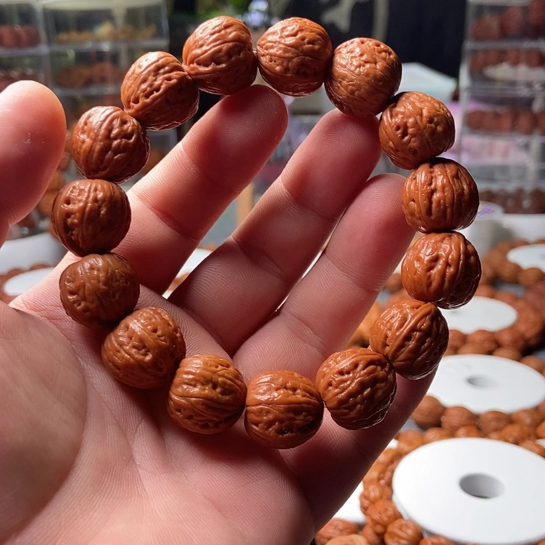 文玩核桃吊坠凹底小馒头