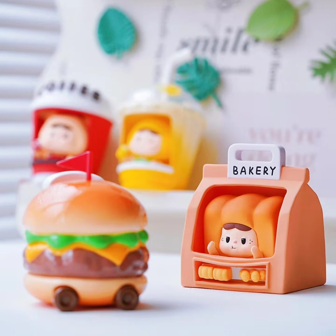 饱饱口袋商店系列M盒潮玩小摆件公仔创意DIY饰品可爱手办卧室装饰