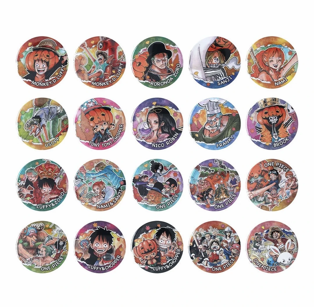 海贼王万圣节原画吧唧第1弹jumpshop秋日吧唧