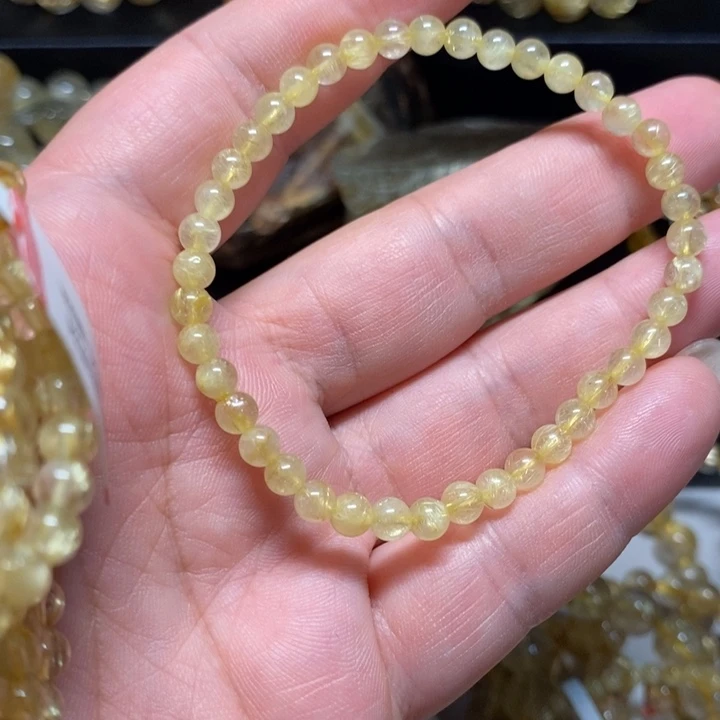 未镶嵌手链水晶天然发晶