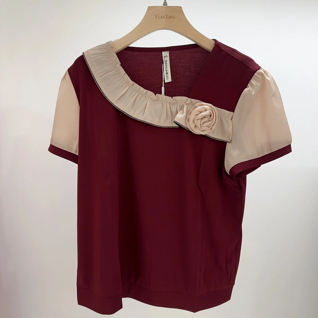 2025新款女士时装上衣气质上衣