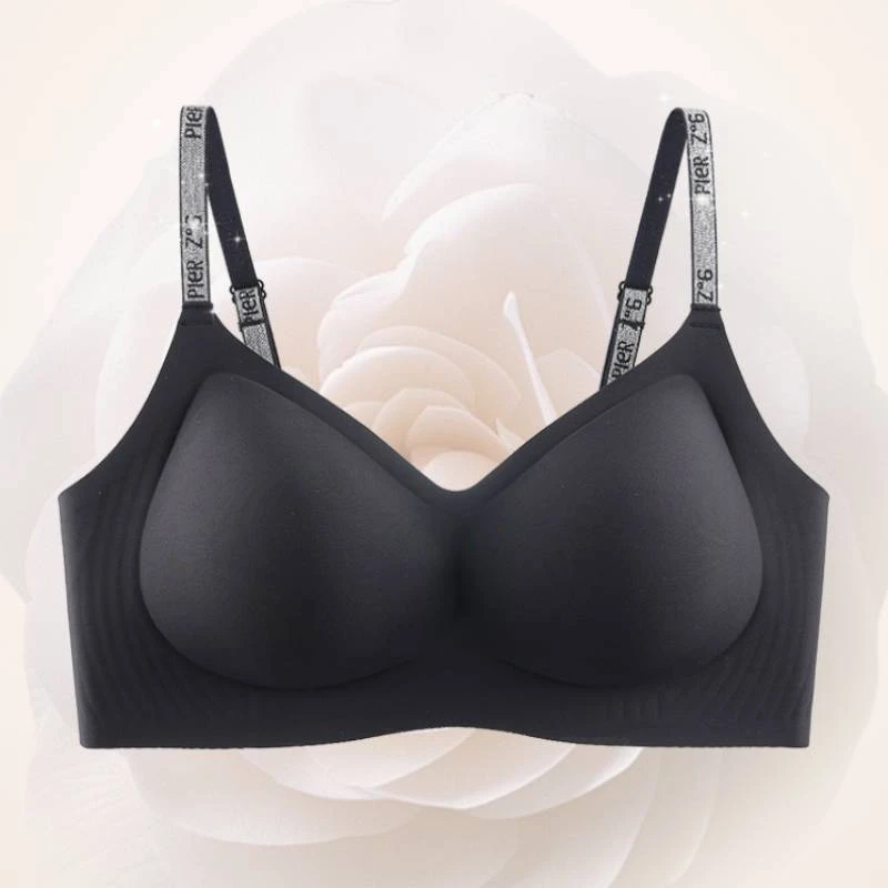 山茶花香氛内衣女士无痕提拉收副乳文胸罩