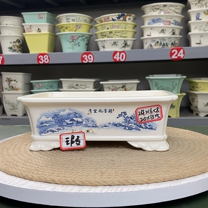 紫砂宜兴紫砂花盆