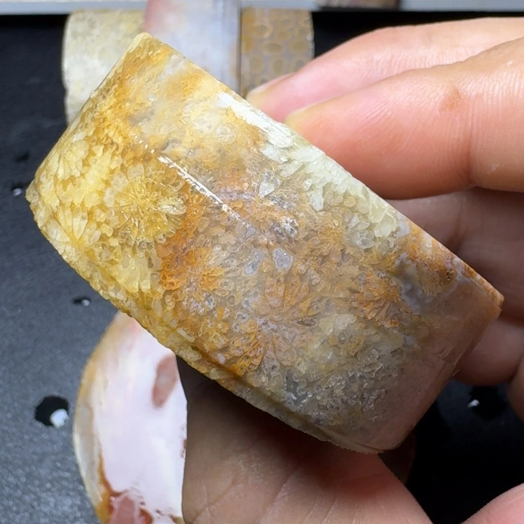 硅化玉纯天然色有机玉石保真色未镶嵌