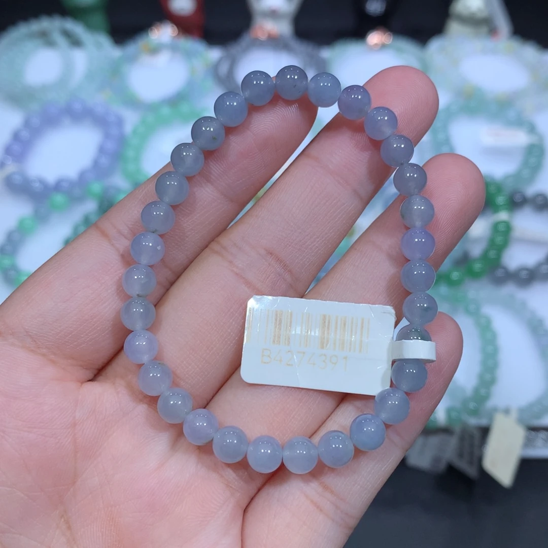 翡翠未镶嵌手串天然