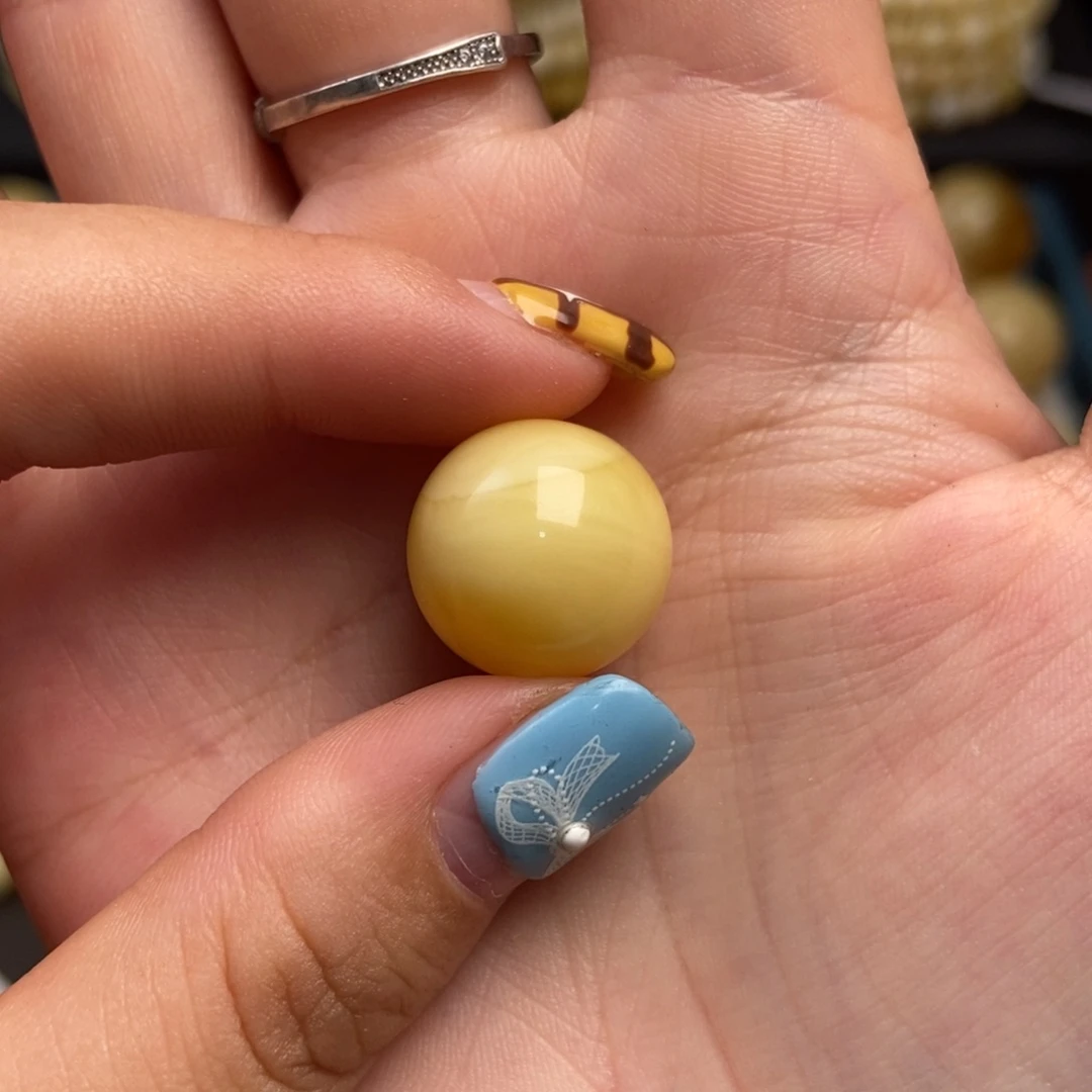 蜜蜡未镶嵌珠宝奇石15.7mm