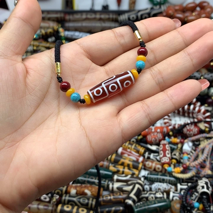 玛瑙/玉髓未镶嵌吊坠(赠链)