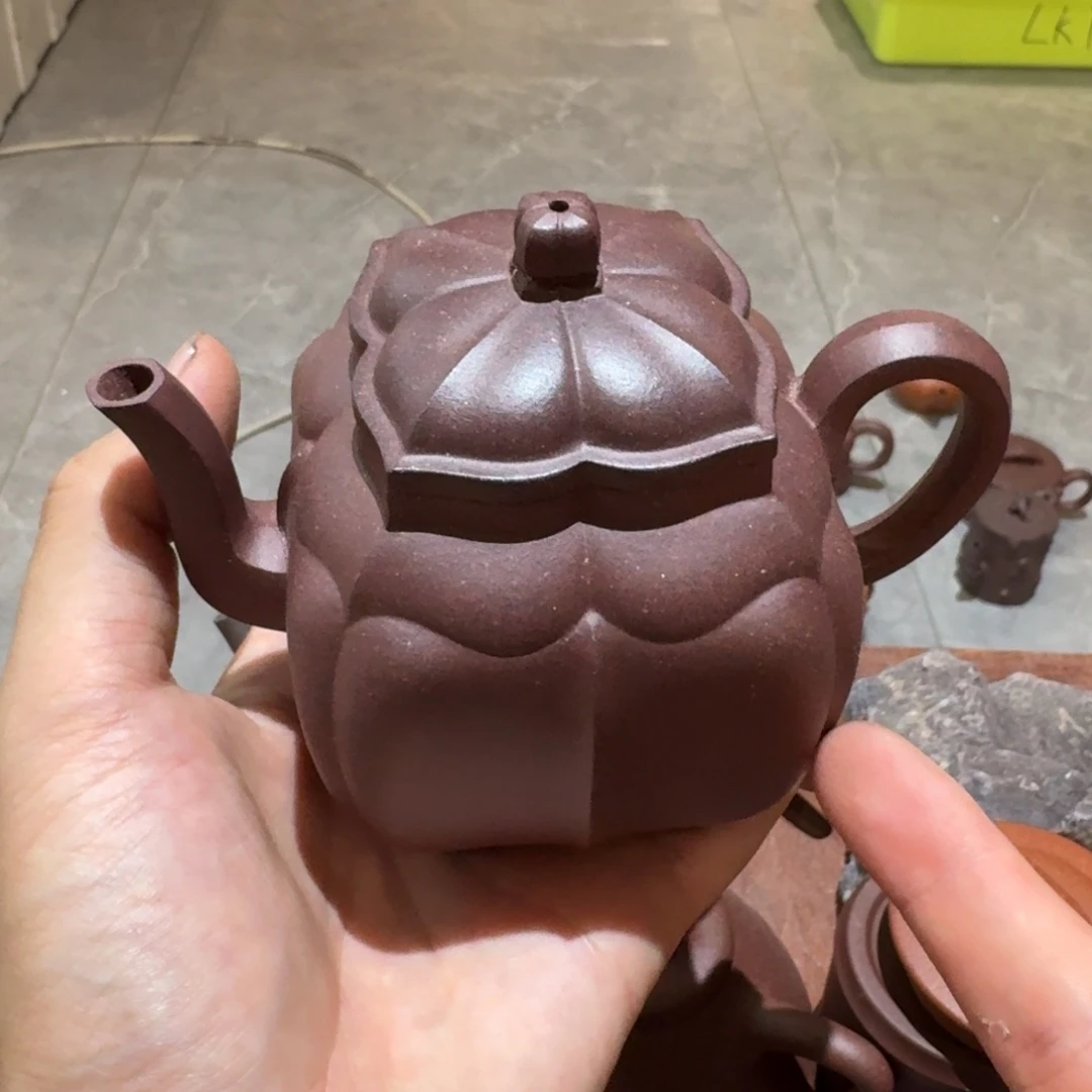 茶杯紫砂原矿原石的制作方法