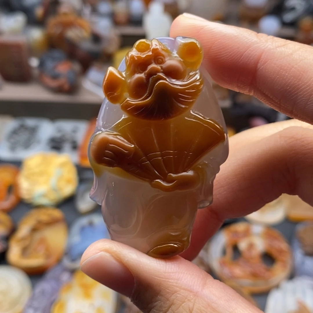 未镶嵌吊坠(不含链)玛瑙/玉髓