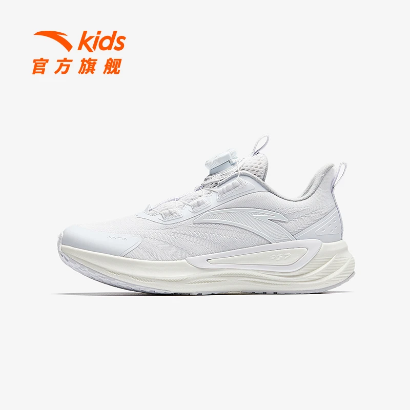安踏儿童男女大童跑鞋2025春季新款舒适防滑耐磨中大童轻盈运动鞋