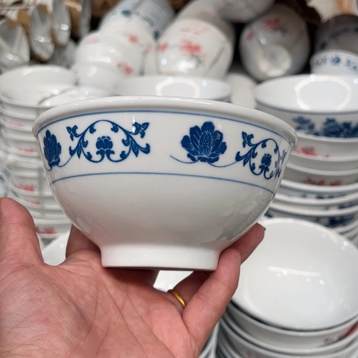 醴陵群力瓷釉下彩13.5厘米