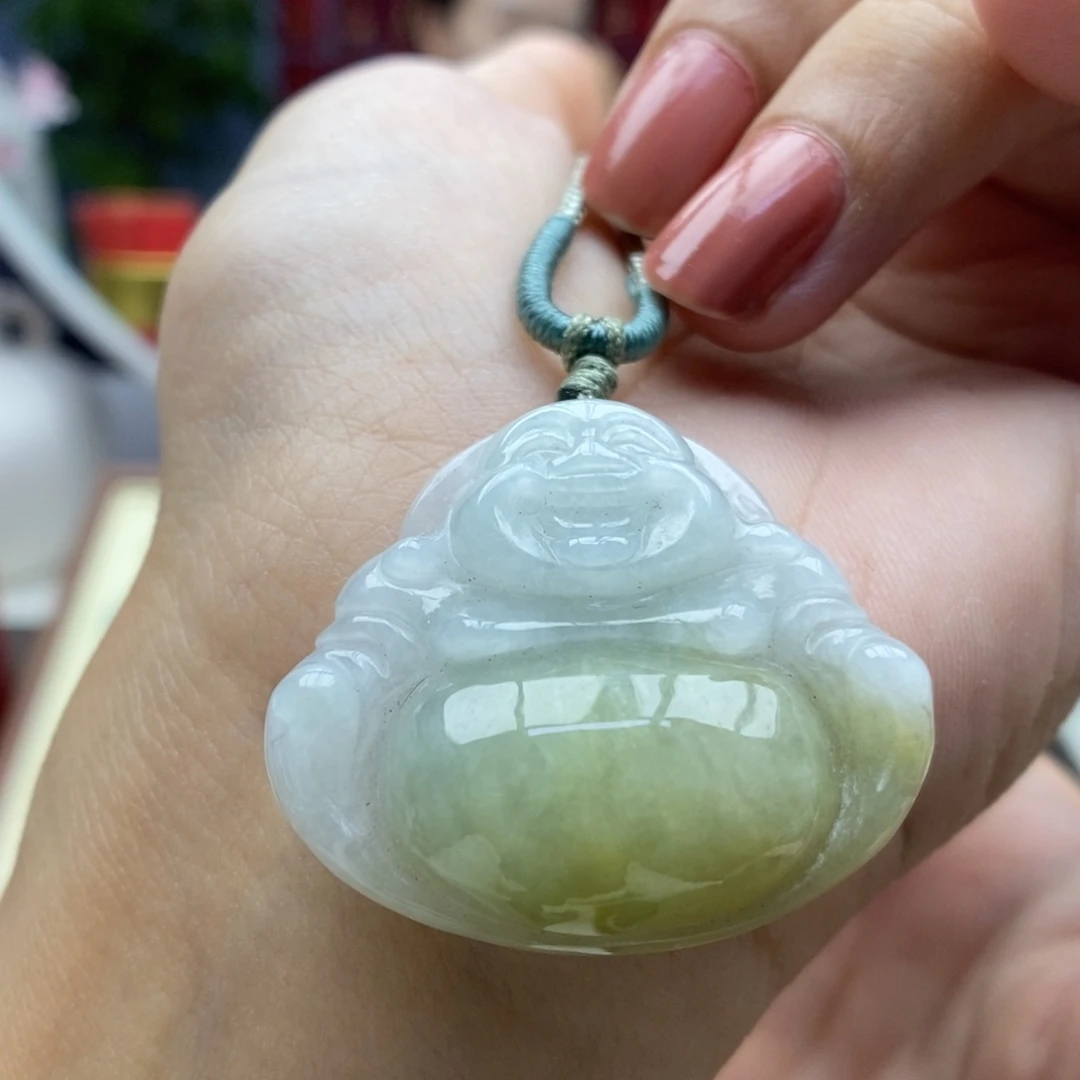 翡翠未镶嵌颈饰吊坠4