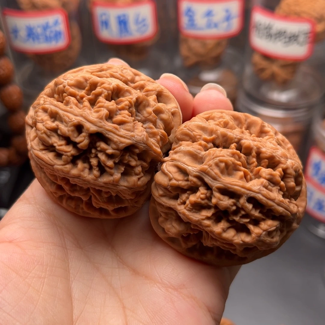 把件文玩核桃45平谷大粗筋