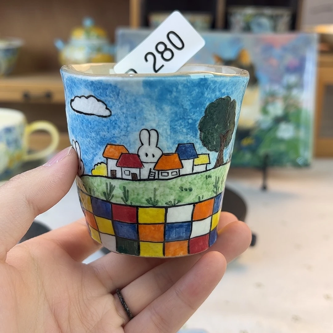 瓷原创手绘高温釉下彩