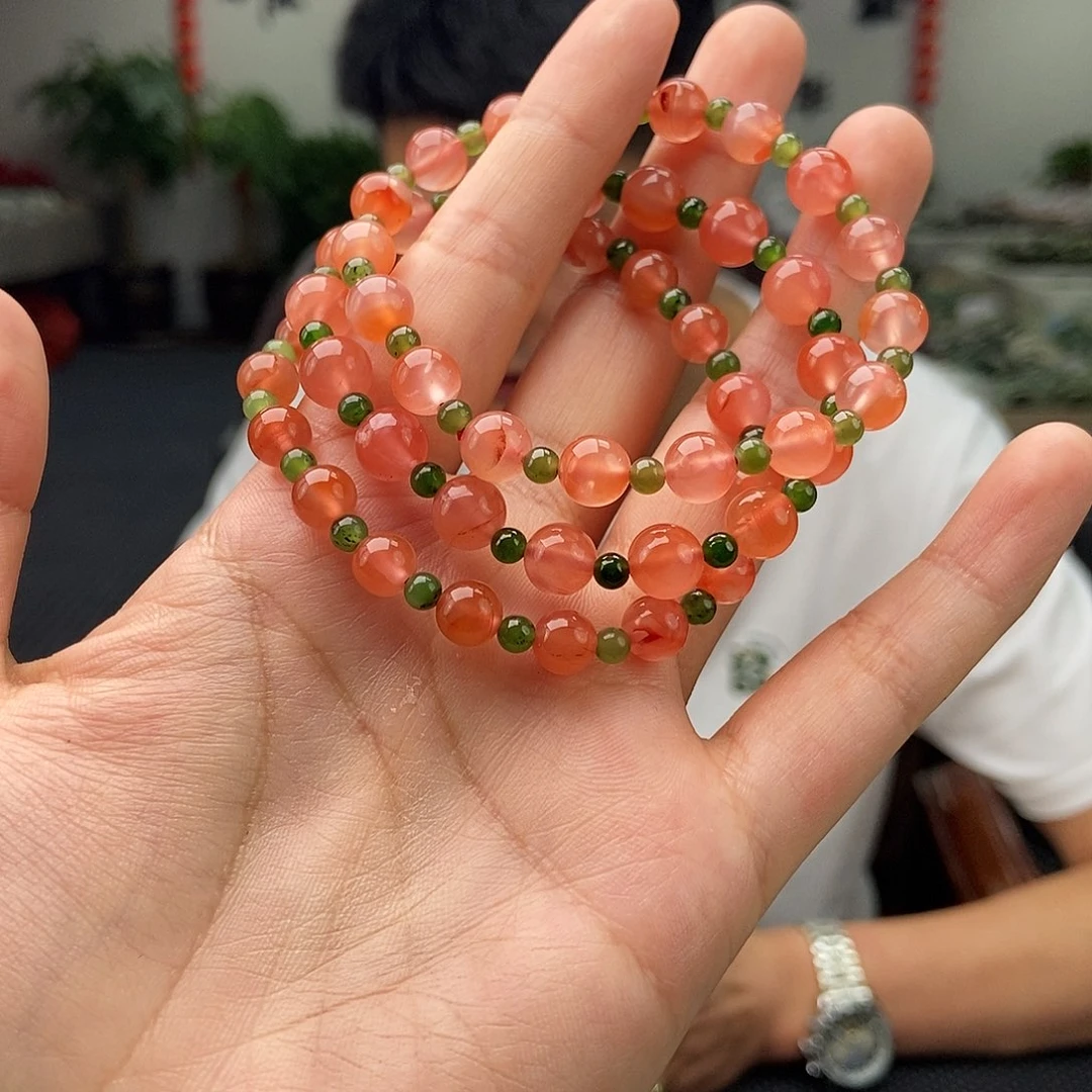 南红玛瑙颜色多样性发拍一发一未镶嵌